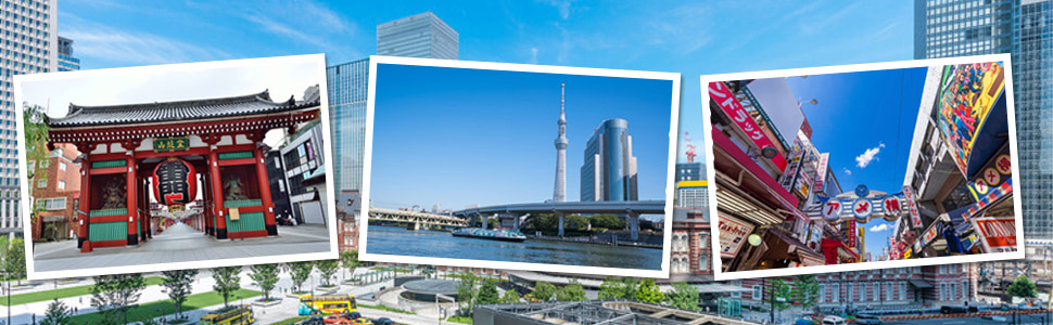 東京エリアの観光スポット情報